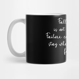 Failure Quote Mug